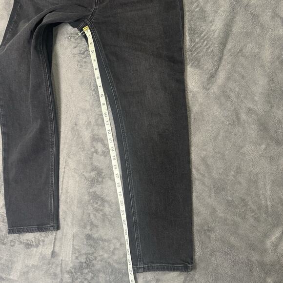 LAUREN RALPH LAUREN Relaxed Tapered Jeans in Empire Black Wash SIZE 8 - Picture 9 of 13